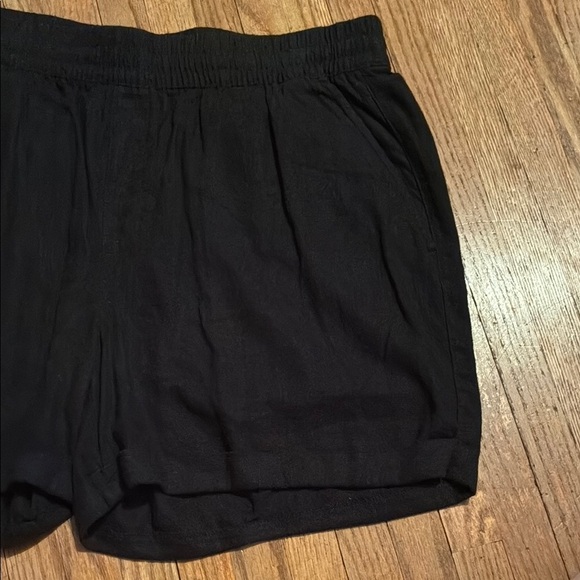 Frank & Oak Black Bermuda Shorts Stretchy Fit - Picture 5 of 12